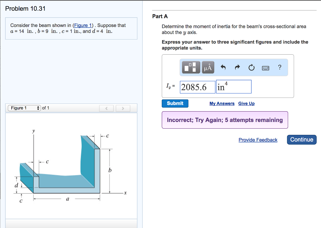 Solved Consider The Beam Shown In Figure Suppose That A Chegg Com