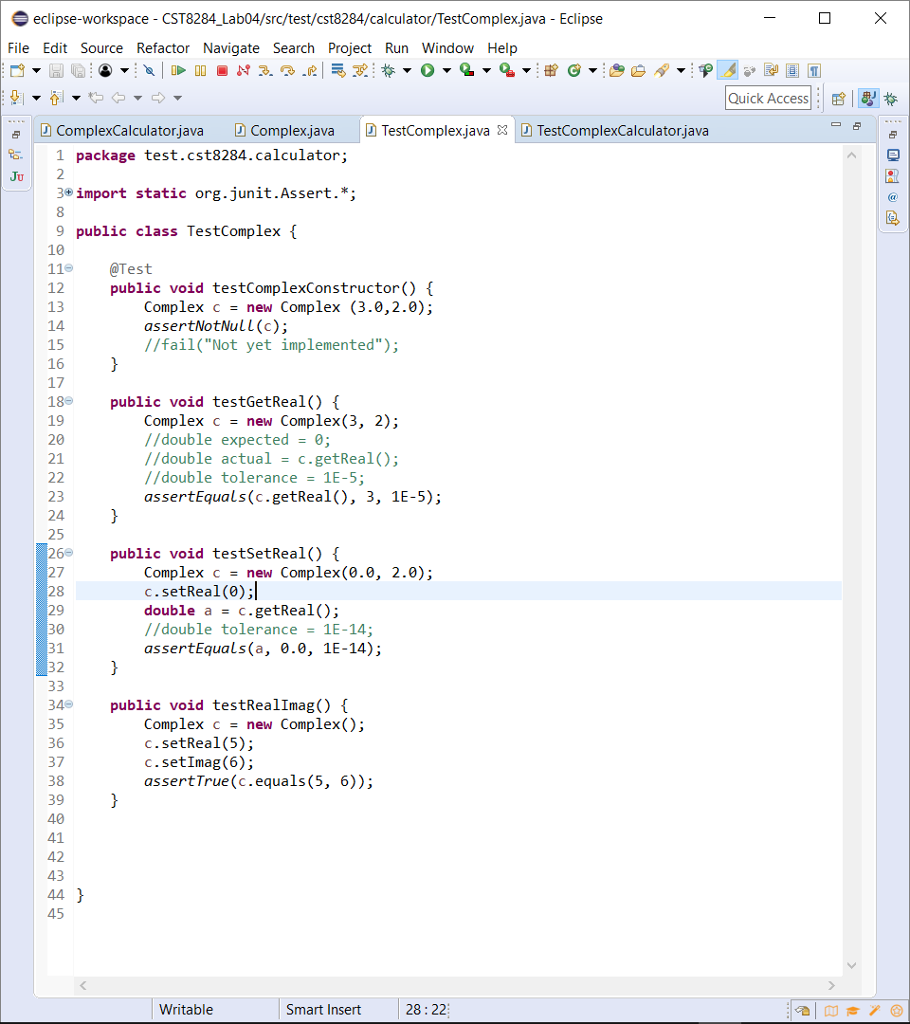 Solved Can someone help me with JUnit testing in Java? I'm | Chegg.com