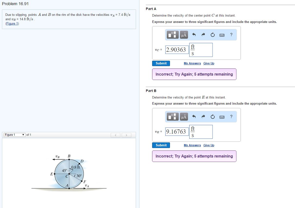 Solved Due to slipping, points A and B on the rim of the | Chegg.com