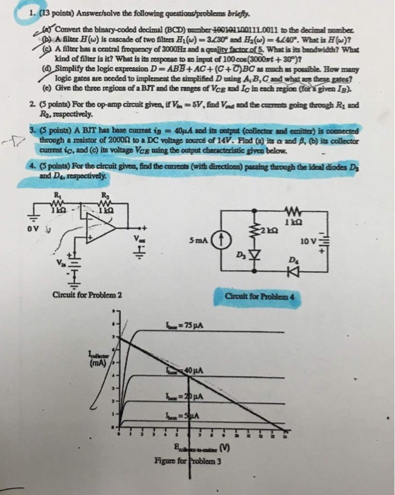 Solved Answer/solve The Following Questions/problem Briefly. | Chegg.com