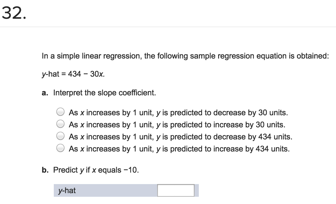 regression for linear equation calculator