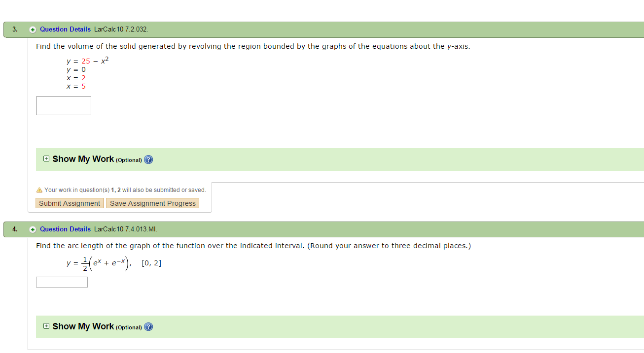 Solved Find the volume of the solid generated by revolving | Chegg.com