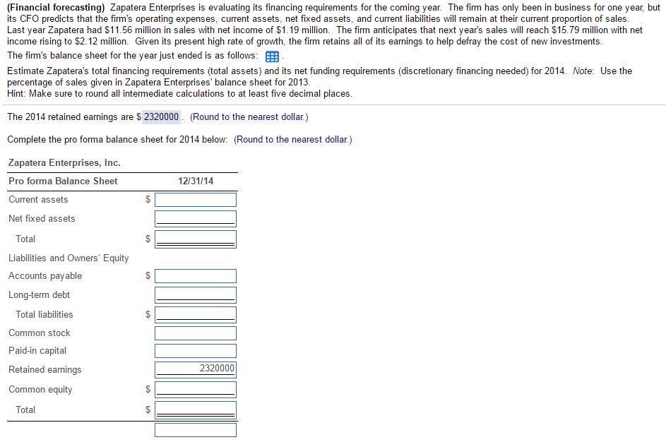 Solved This Is All The Information That I Was Given: The | Chegg.com