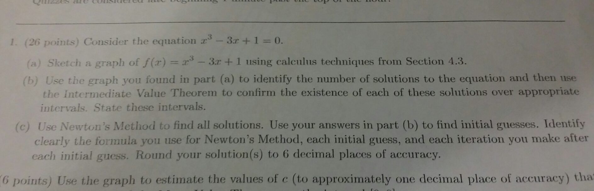 consider this equation 4x 1 3 x 0