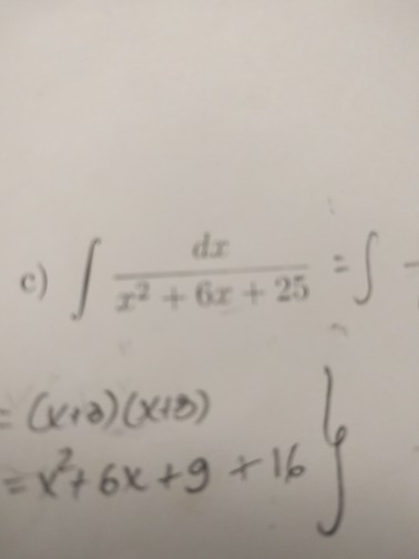 solved-integral-dx-x-2-6x-25-chegg