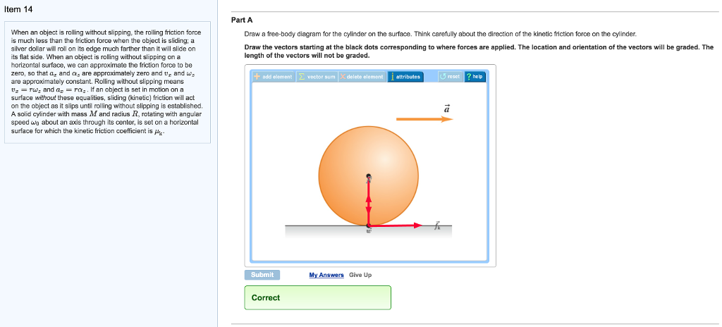 solved-item-14-when-an-object-is-rolling-without-slipping-chegg