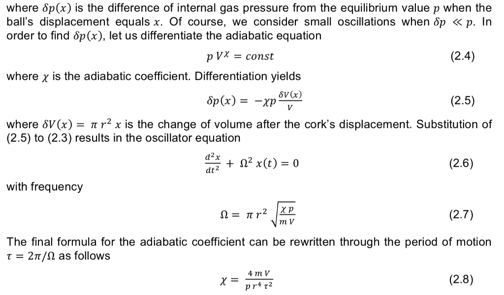 2.2 Flammersfeld oscillator The primitive setup is | Chegg.com