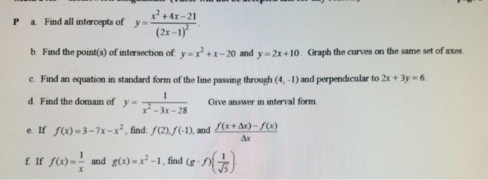solved-find-all-intercepts-of-y-x-2-4x-21-2x-1-2-chegg