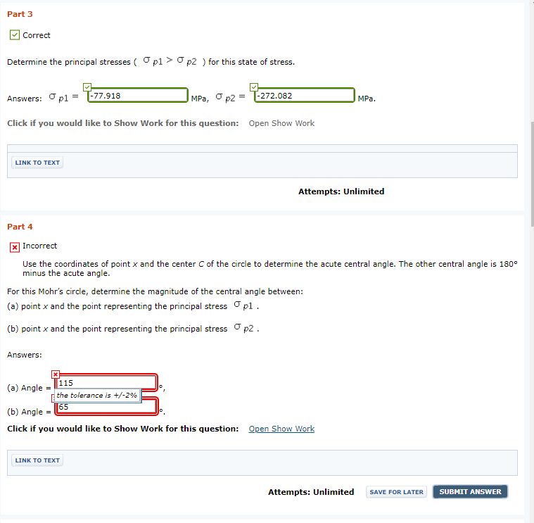 Solved P12.081 GO Multipart Part 1 Consider a point in a | Chegg.com