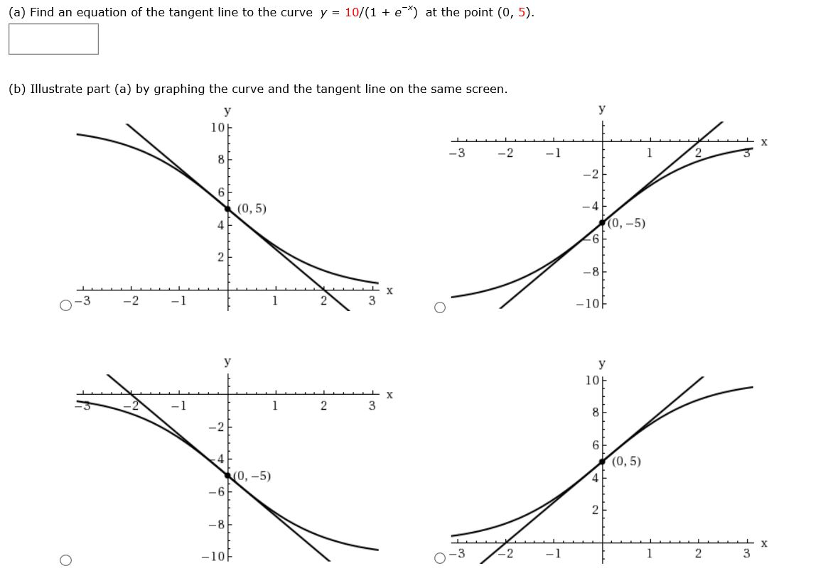 Solved Find An Equation Of The Line Tangent To The Curve Fb