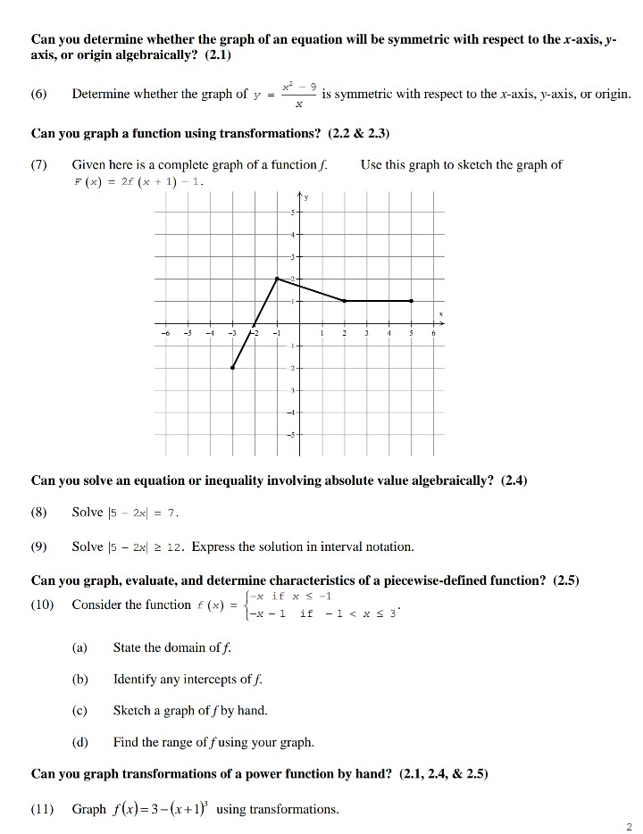 Solved Can You Determine Whether The Graph Of An Equation Chegg