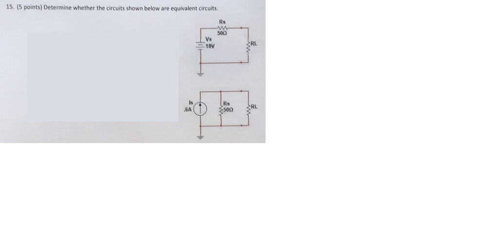 Solved Determine whether the circuits shown below are | Chegg.com
