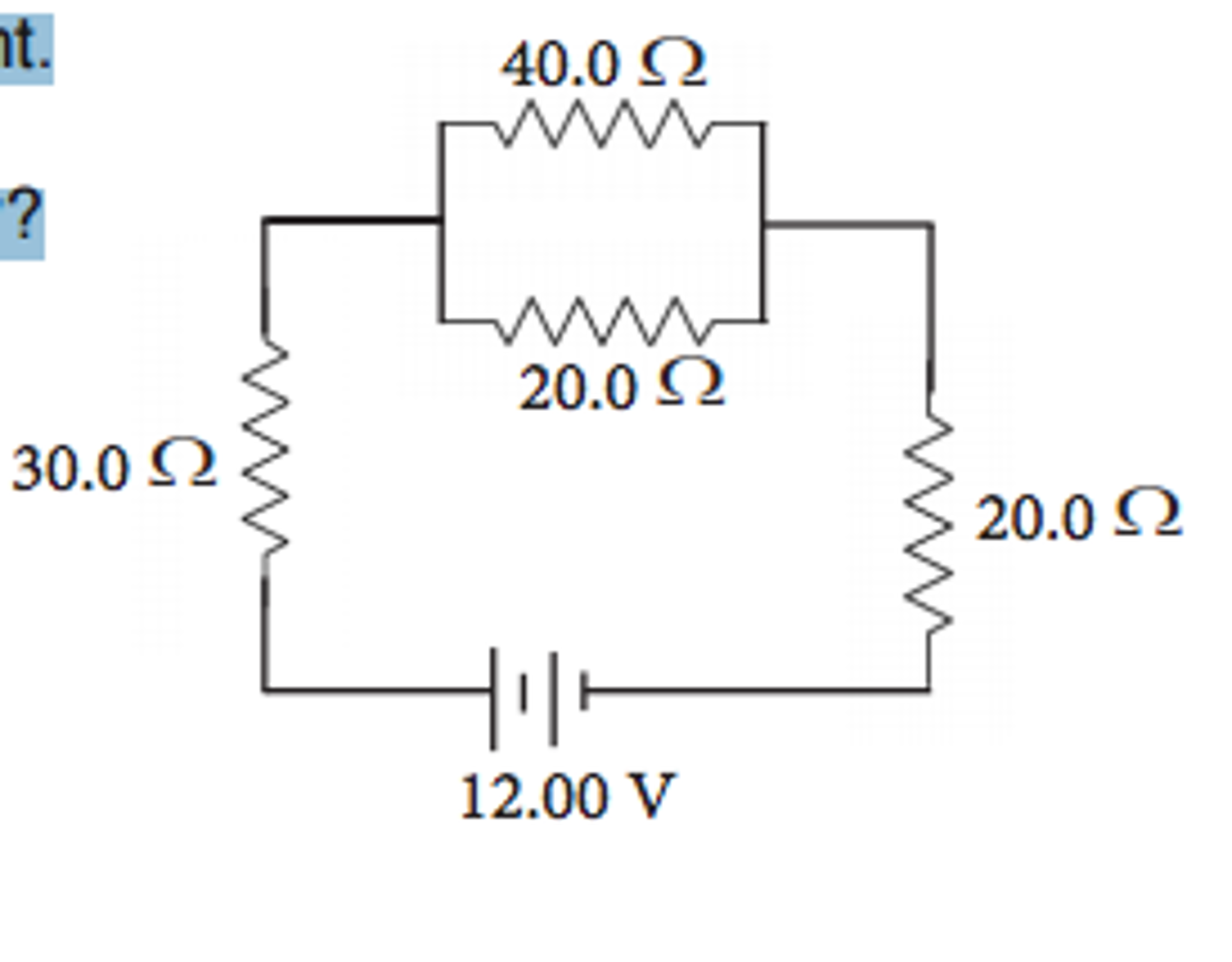 Solved Consider the resistor network shown on the right.