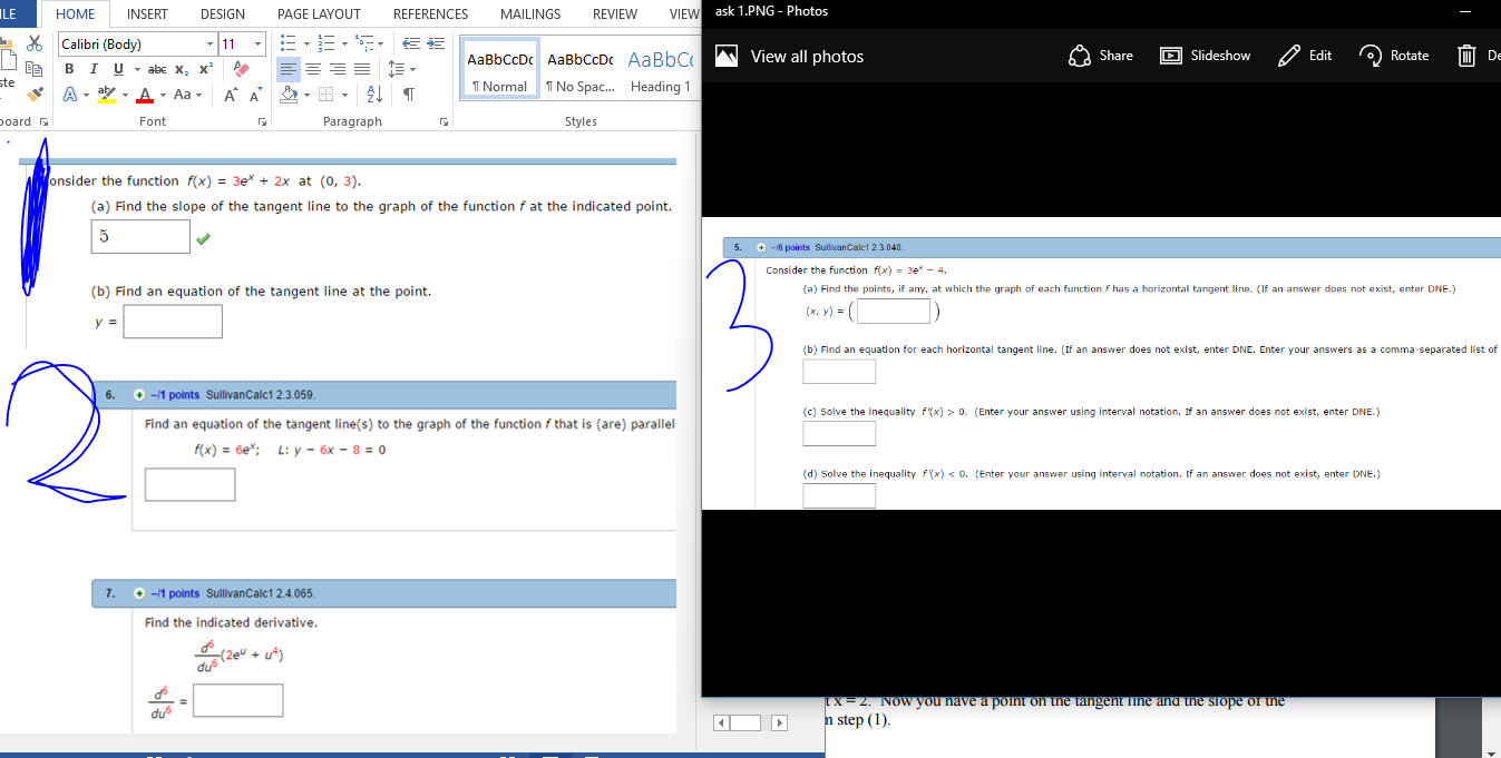 Solved Consider The Function F x 3e x 2x At 0 3 Chegg