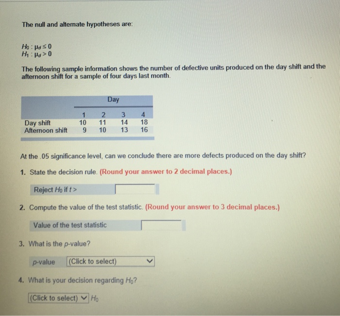 Solved The Null And Alternate Hypotheses Are H0 Mud Hot Sex Picture