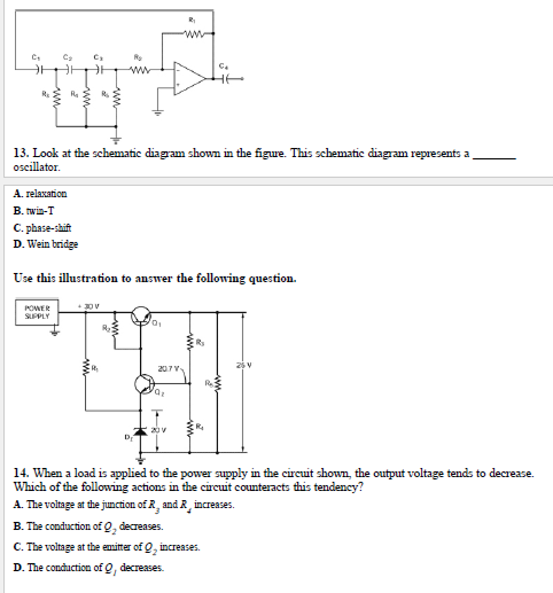 Look at the schematic diagram shown in the figure. In | Chegg.com
