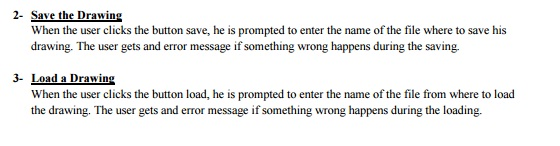 Solved BY JAVA JPANEL Draw a shape - The user can select a | Chegg.com