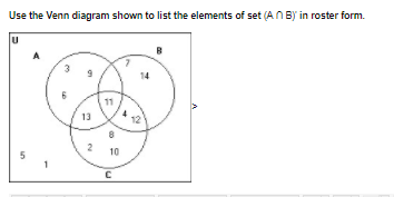 venn diagram roster form calculator