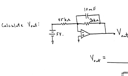 Solved Calculate V_out: | Chegg.com