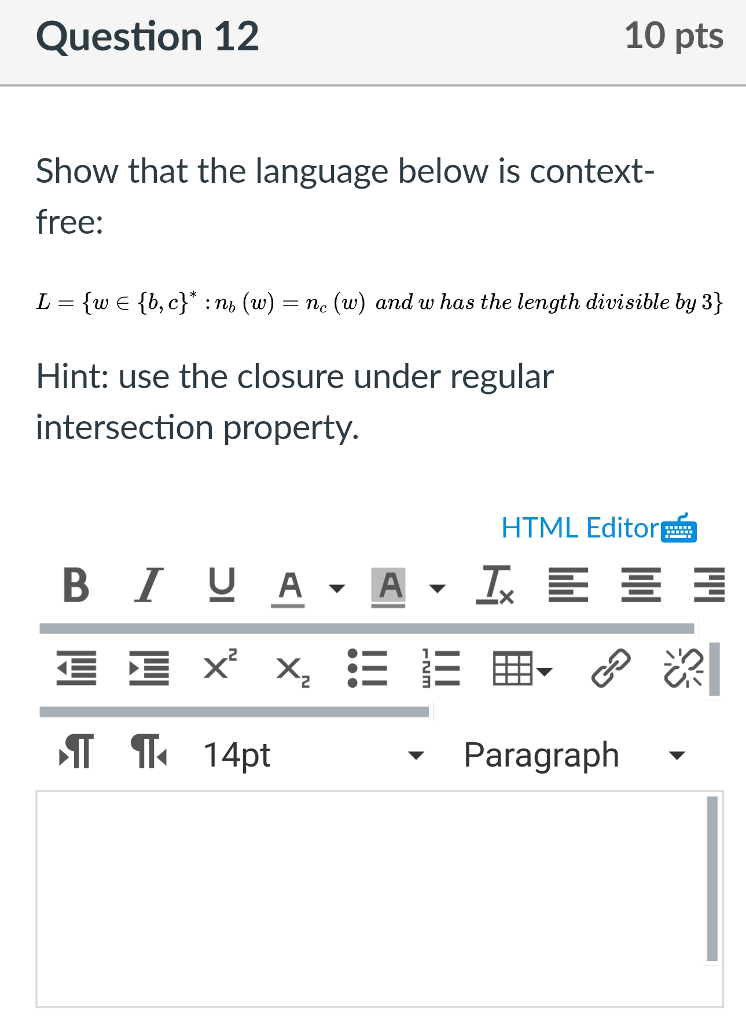 Solved Question 1 10 pts Which of the following are | Chegg.com