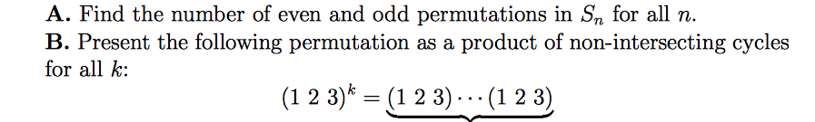 even permutation