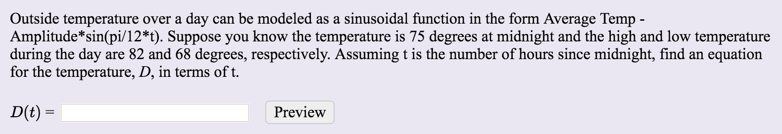 Solved Find a function of the form y = Asin(kz)   C or y = A Ch picture