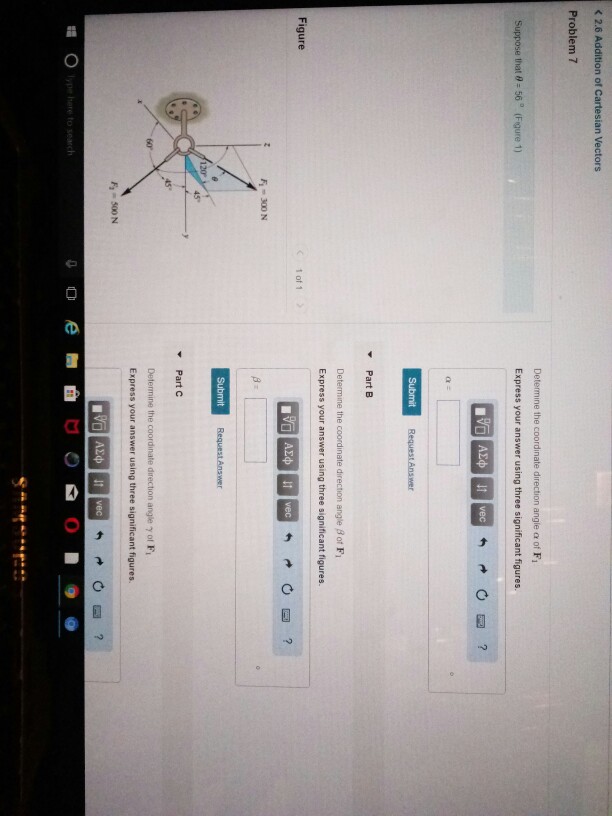 Solved Problem 7 that 8-56 o (Figure 1) Part B 1 of 1 Figure | Chegg.com