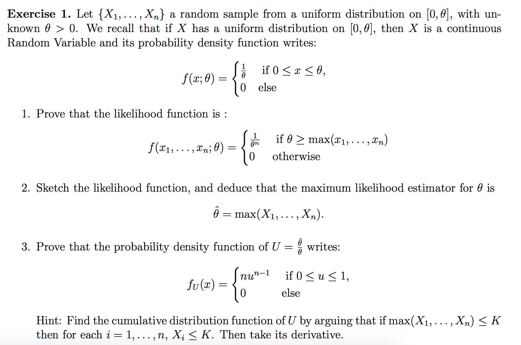 Uniform Probability Distribution Function - Research Topics