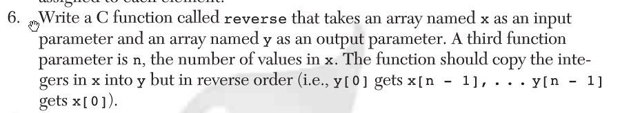 Solved Identify an error in the following C statements: | Chegg.com image.