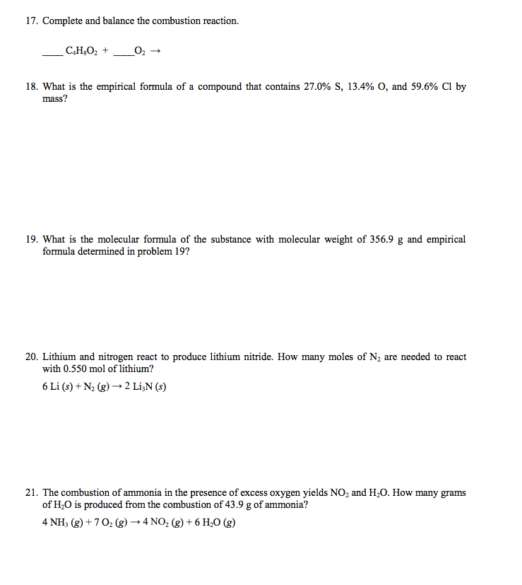 solved-17-complete-and-balance-the-combustion-reaction-18-chegg