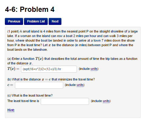 Solved 4-6: Problem 4 Previous Problem List Next (1 point) A | Chegg.com
