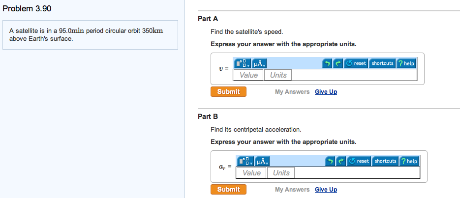Solved: A Satellite Is In A 95.0min Period Circular Orbit | Chegg.com