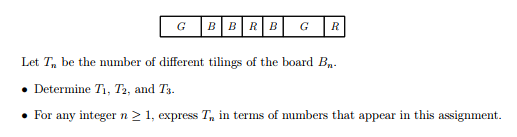 Solved Question 5: Let n be a positive integer and consider | Chegg.com