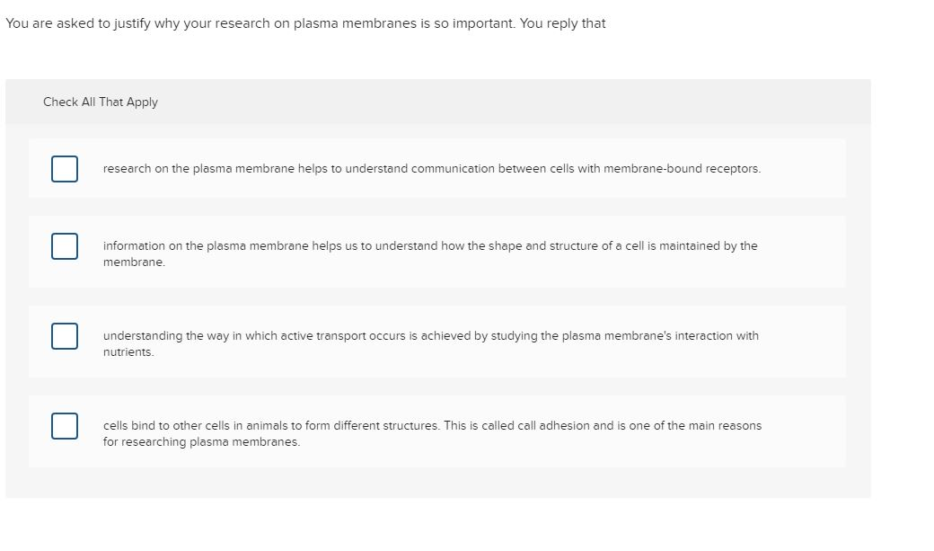 Solved You Are Asked To Justify Why Your Research On Plasma Chegg