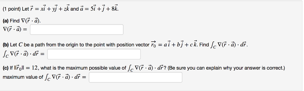 Solved Let R Vector Xi Vector Yj Vector Zk Vector And Chegg Solved Let R Vector Xi Vector Yj Vector Zk Vector And Chegg