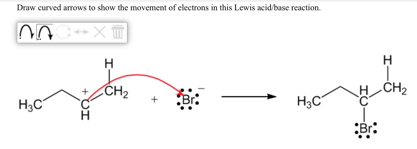 Solved Draw Curved Arrows To Show The Movement Of Electrons 0152