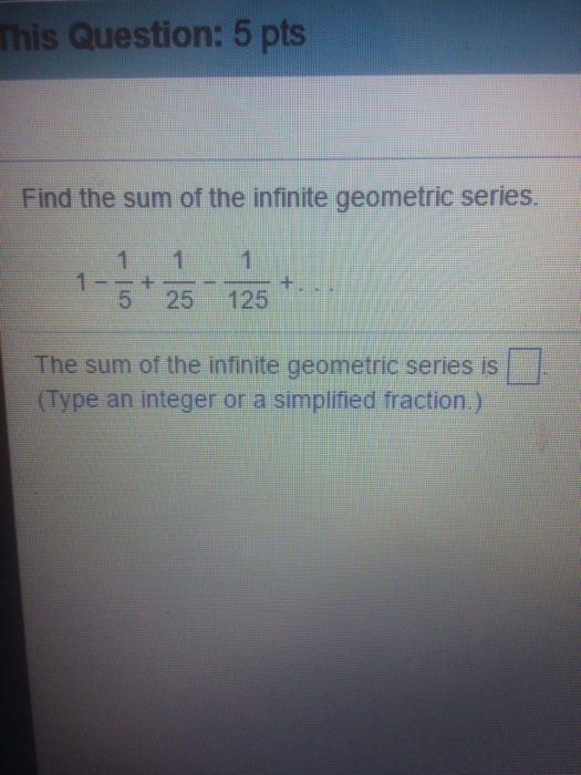 the sum of infinite series 1 1.4 1 4.7
