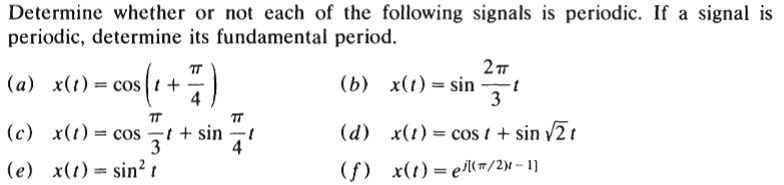 Solved Determine whether or not each of the following | Chegg.com