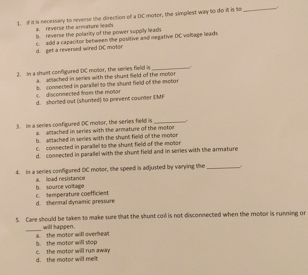 Solved Choose the correct answer for each question and | Chegg.com