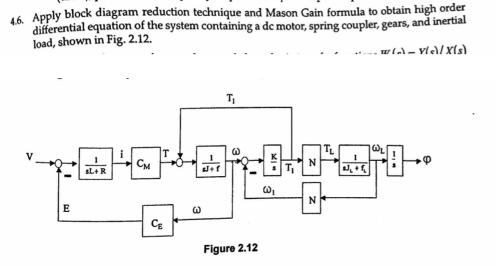 Solved 6 Apply block diagram reduction technique and Mason | Chegg.com