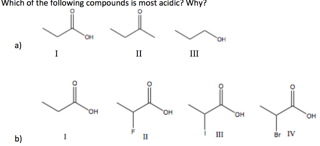 solved-which-of-the-following-compounds-is-most-acidic-why-chegg