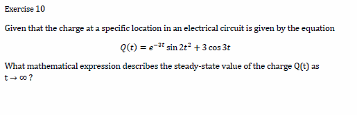 Solved Given that the charge at a specific location in an | Chegg.com