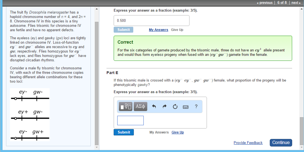 Solved The fruit fly Drosophila melanogaster has a haploid