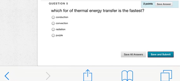 solved-which-for-of-thermal-energy-transfer-is-the-fastest-chegg