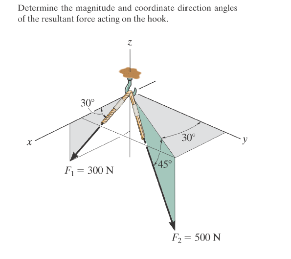 solved-determine-the-magnitude-and-coordinate-direction-chegg