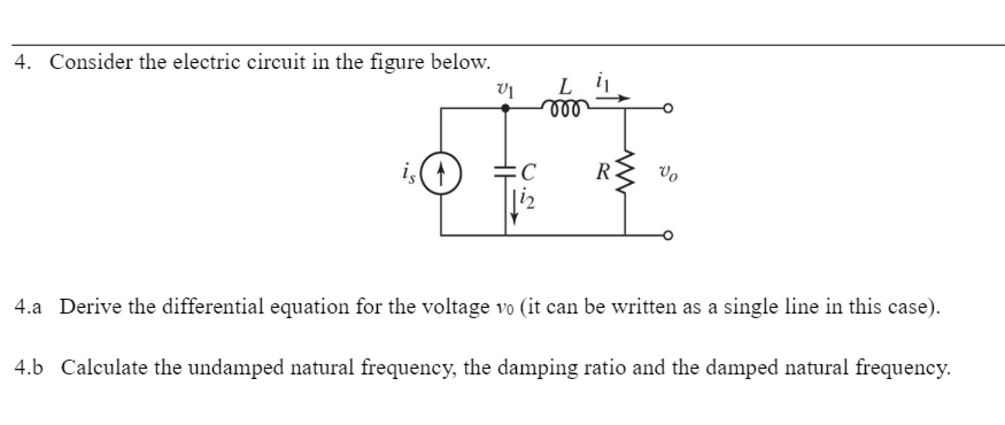 Solved Consider the electric circuit in the figure below. | Chegg.com