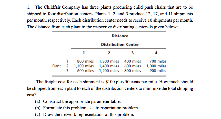 I The Childfair Company Has Three Plants Producing Chegg i-the-childfair-company-has-three-plants-producing-chegg