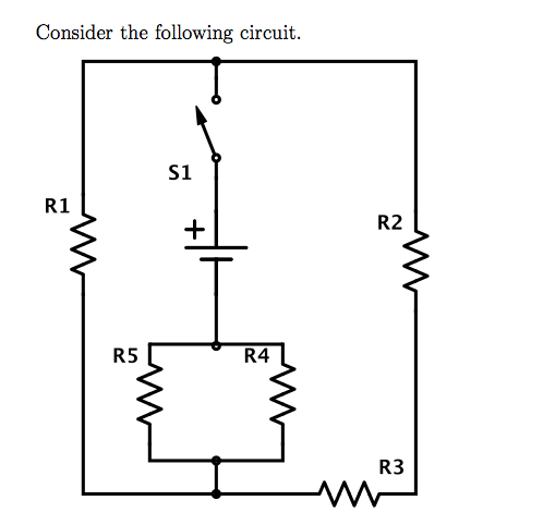 Solved: A) When The Switch Is Closed, Calculate The Effect... | Chegg.com