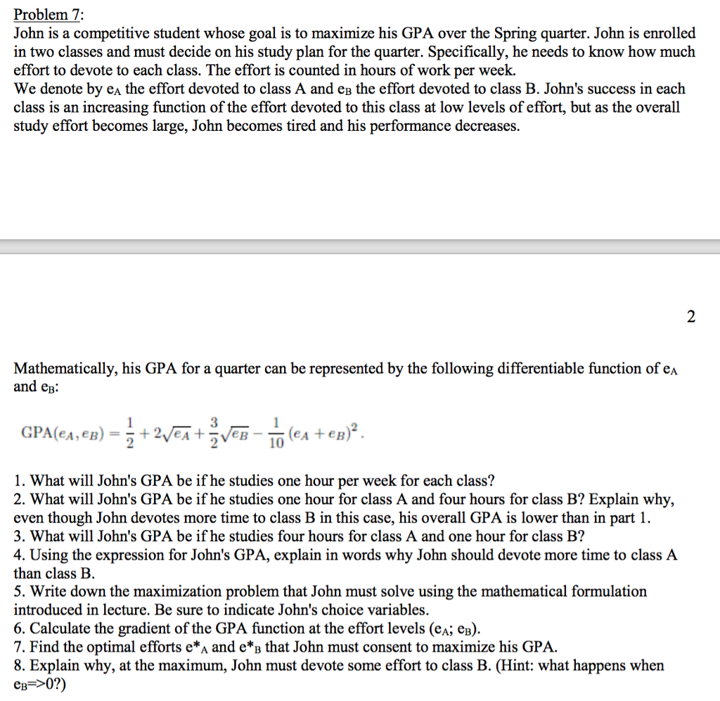 Solved Can someone help me solve this microeconomics | Chegg.com