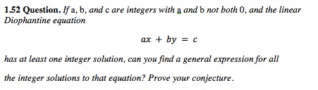 Solved If A, B, And C Are Integers With A And B Not Both 0, | Chegg.com